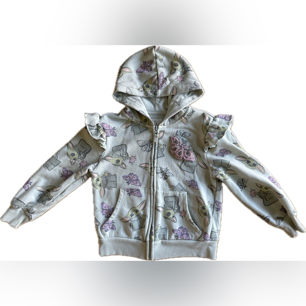 Star Wars Grogu Zipper Hoodie